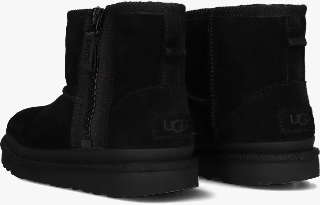 UGG zwarte ugg vachtlaarzen classic mini zipper k