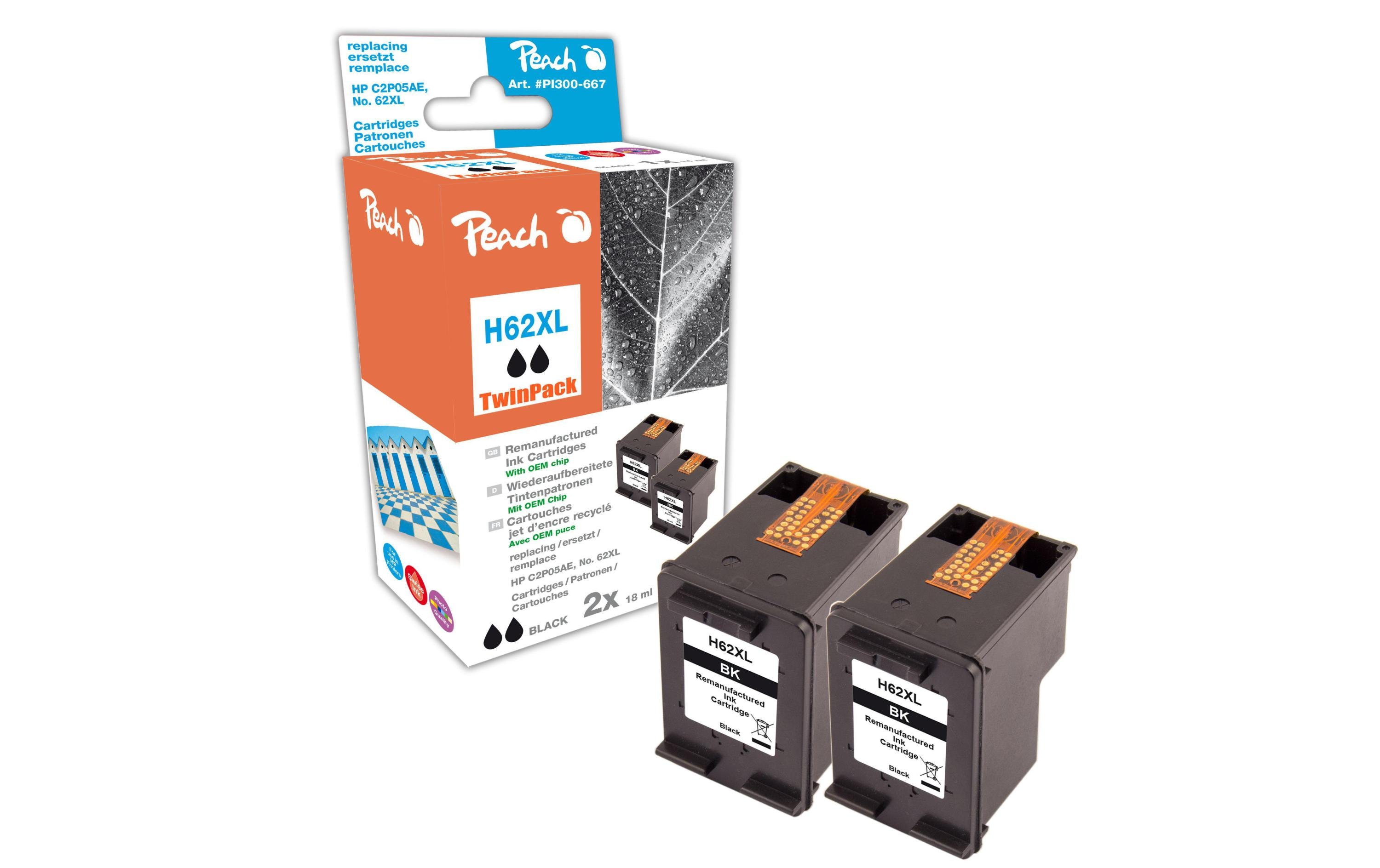 Tinte HP Nr. 62XL (C2P05AE) BlackTinte, Black
