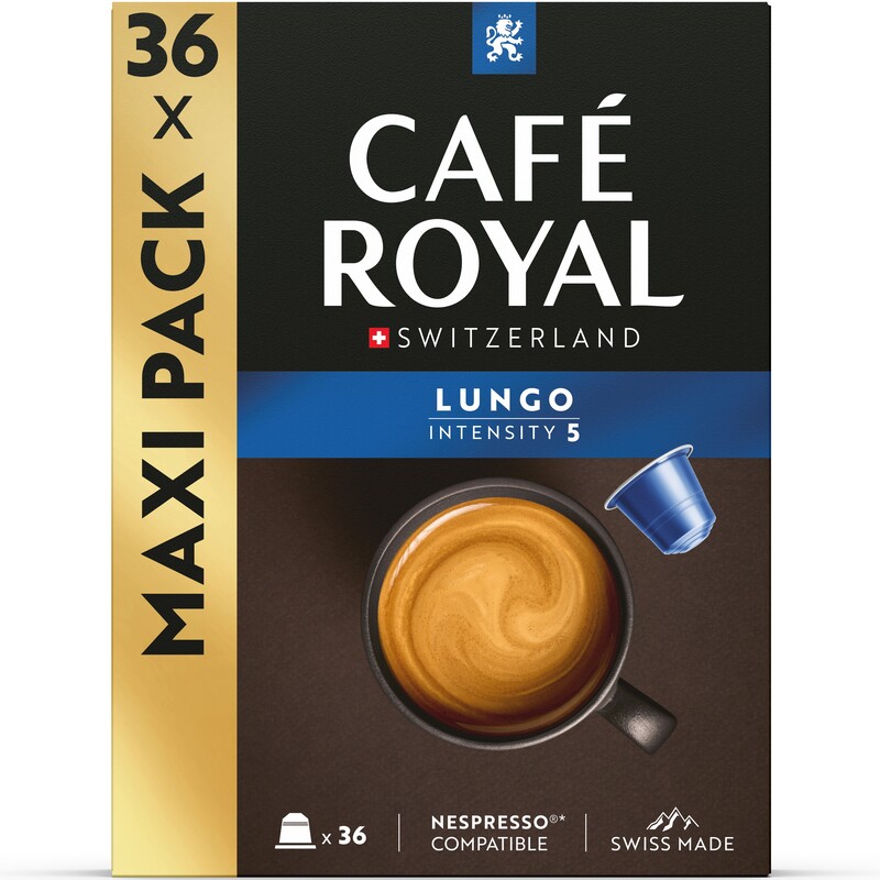 Café Royal Kaffeekapseln Lungo, 36 Stück