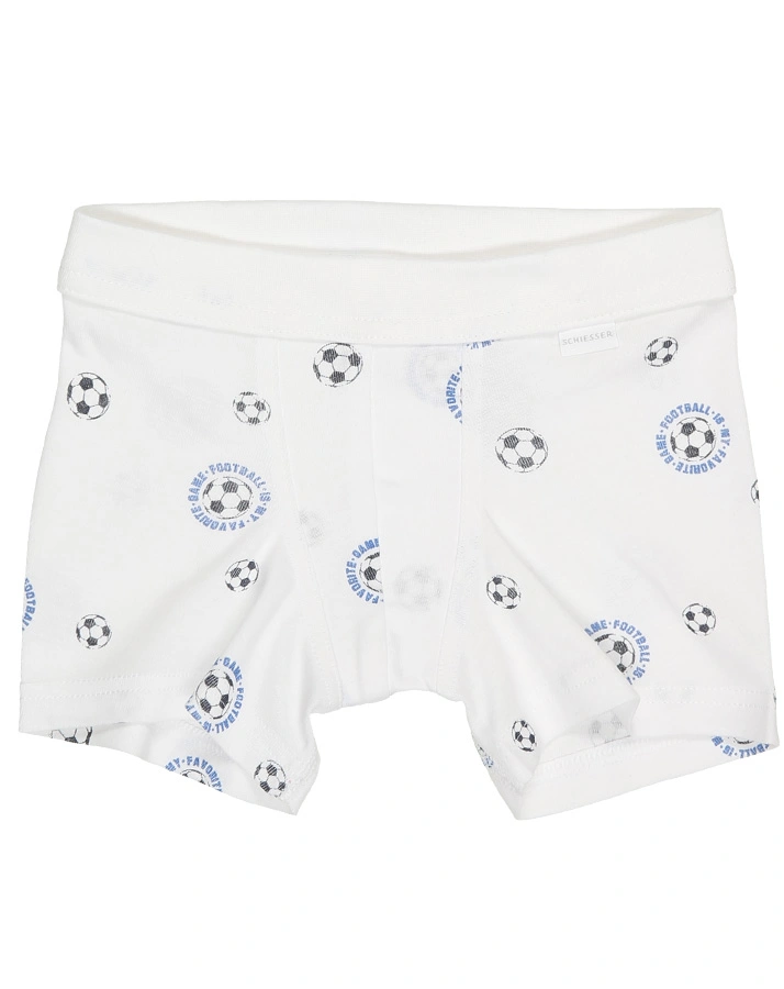 Boxershorts CLASSICS – FUßBALL 2er Pack in blau/weiß