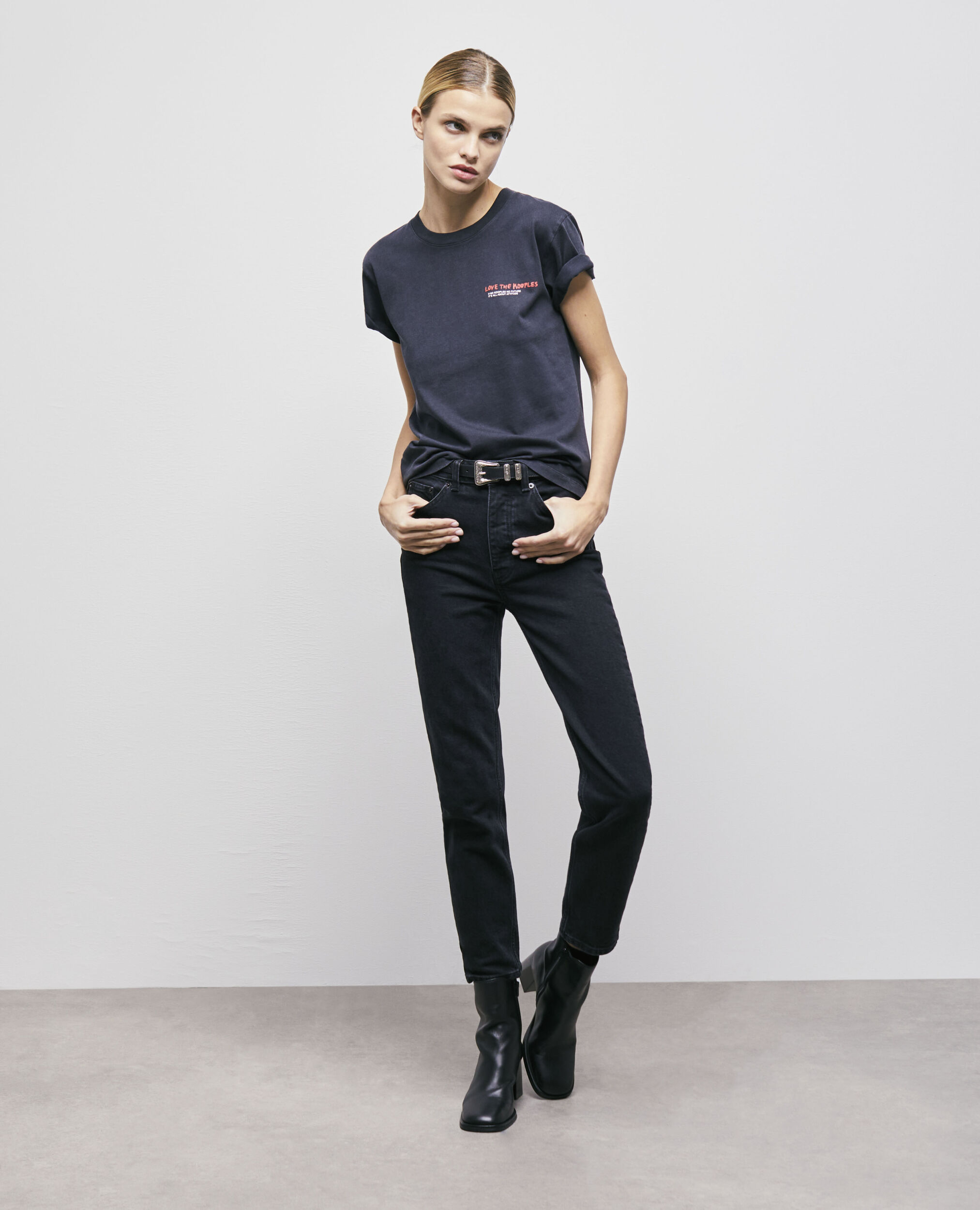 T-shirt Love Kooples noir