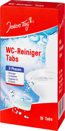 Jeden Tag  WC-Reiniger Tabs(16x20g)