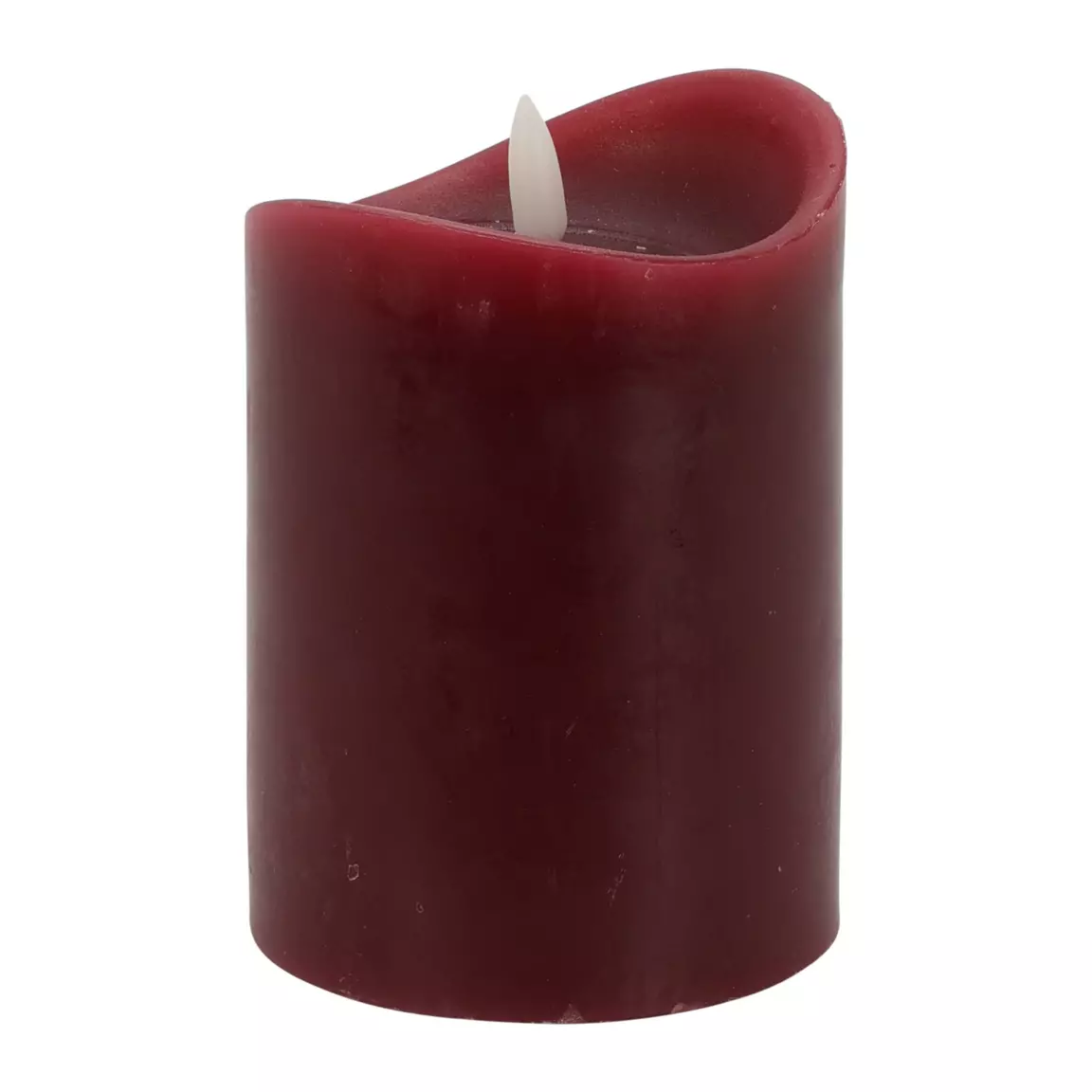 Bougie à piles LED (H12,5 cm) Lapland Rouge