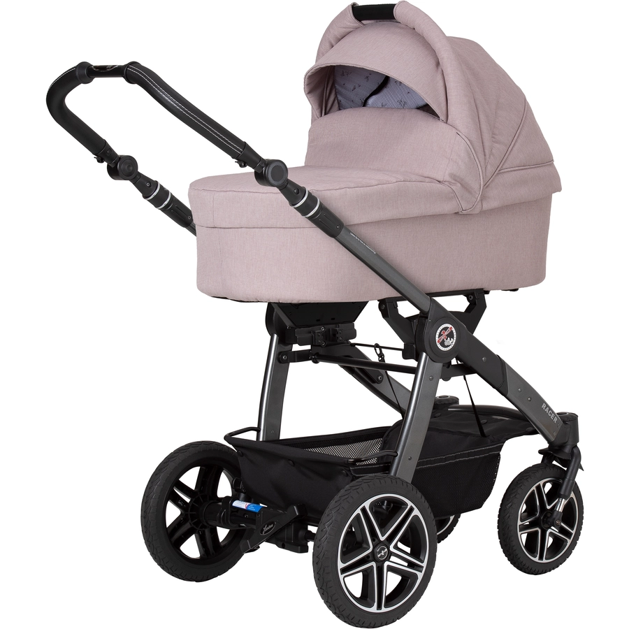 Hartan Kombikinderwagen Racer GTS Casual Collection Rosy Birds (808)
