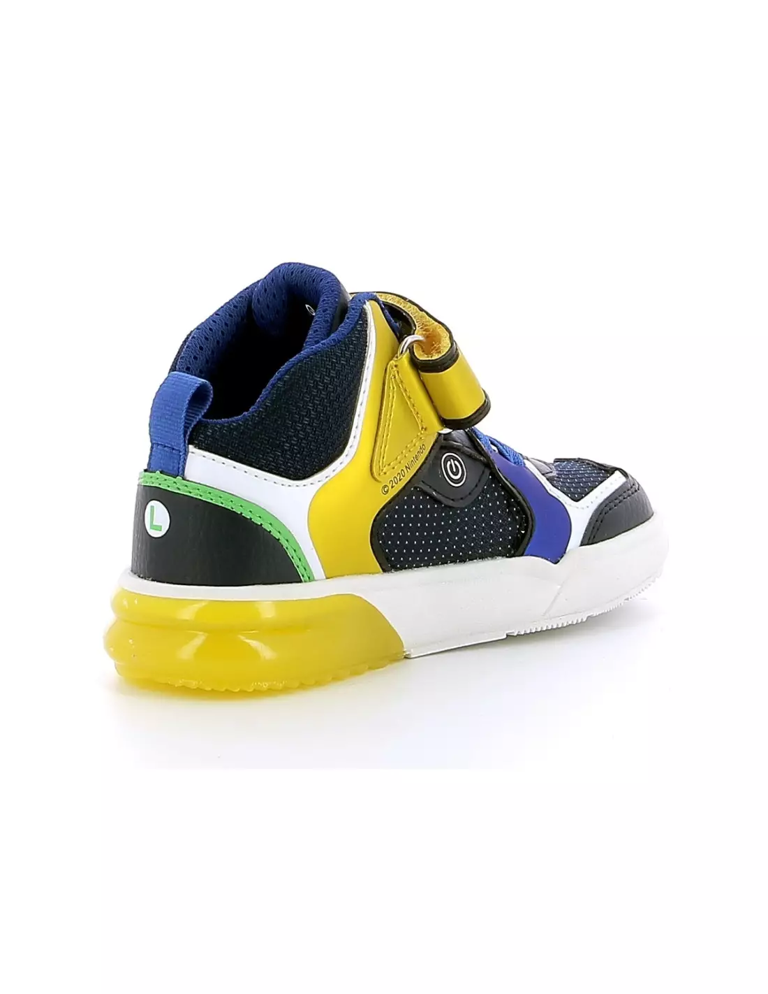 GEOX GRAYJAY SUPER MARIO - Sneakers Royalyellow