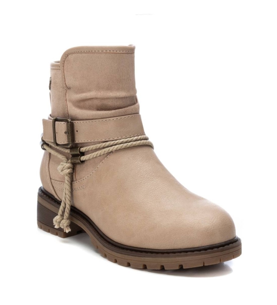 Botas de cano curto Refresh 171112 bege