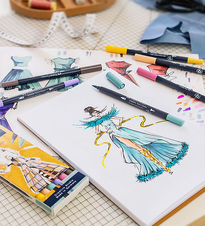 Faber-Castell Filzstifte - 6 st. - Goldfaber Sketch - Mode