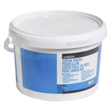 Handson super pasta tegellijm wit 4kg