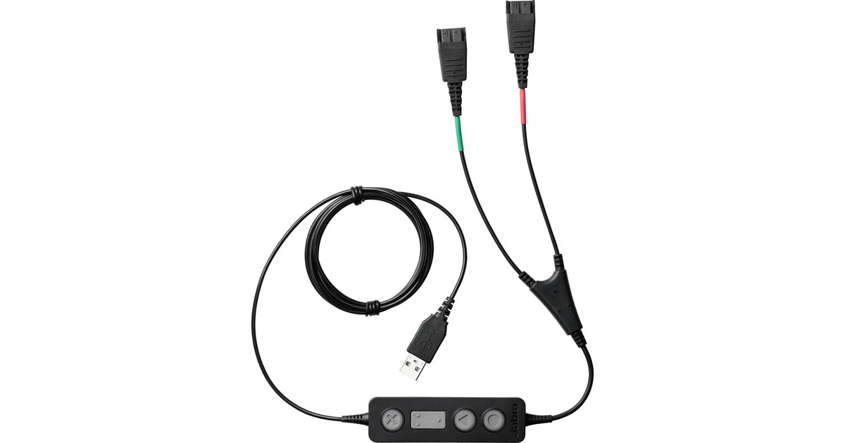 JabraLINK 265 USB/QD Trainingskabel  (Zwart)