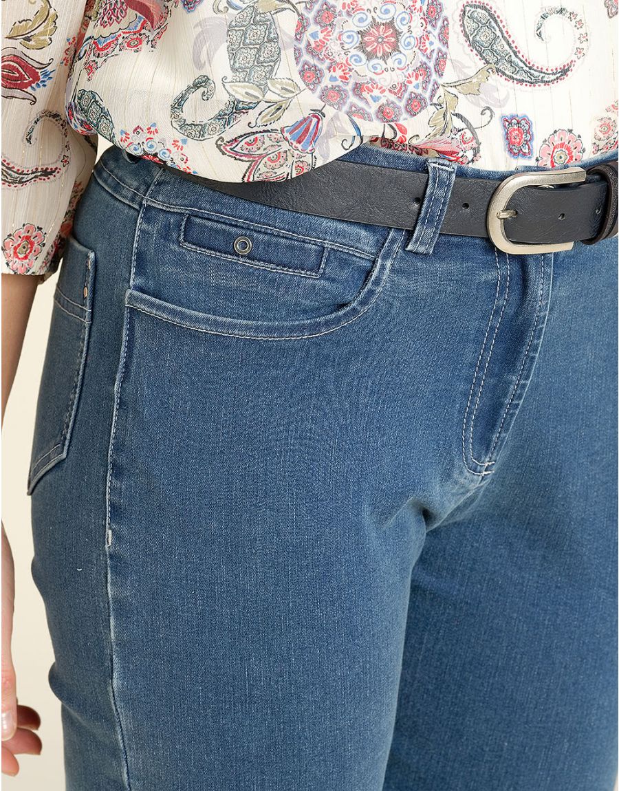 Jean clair 7/8e à revers