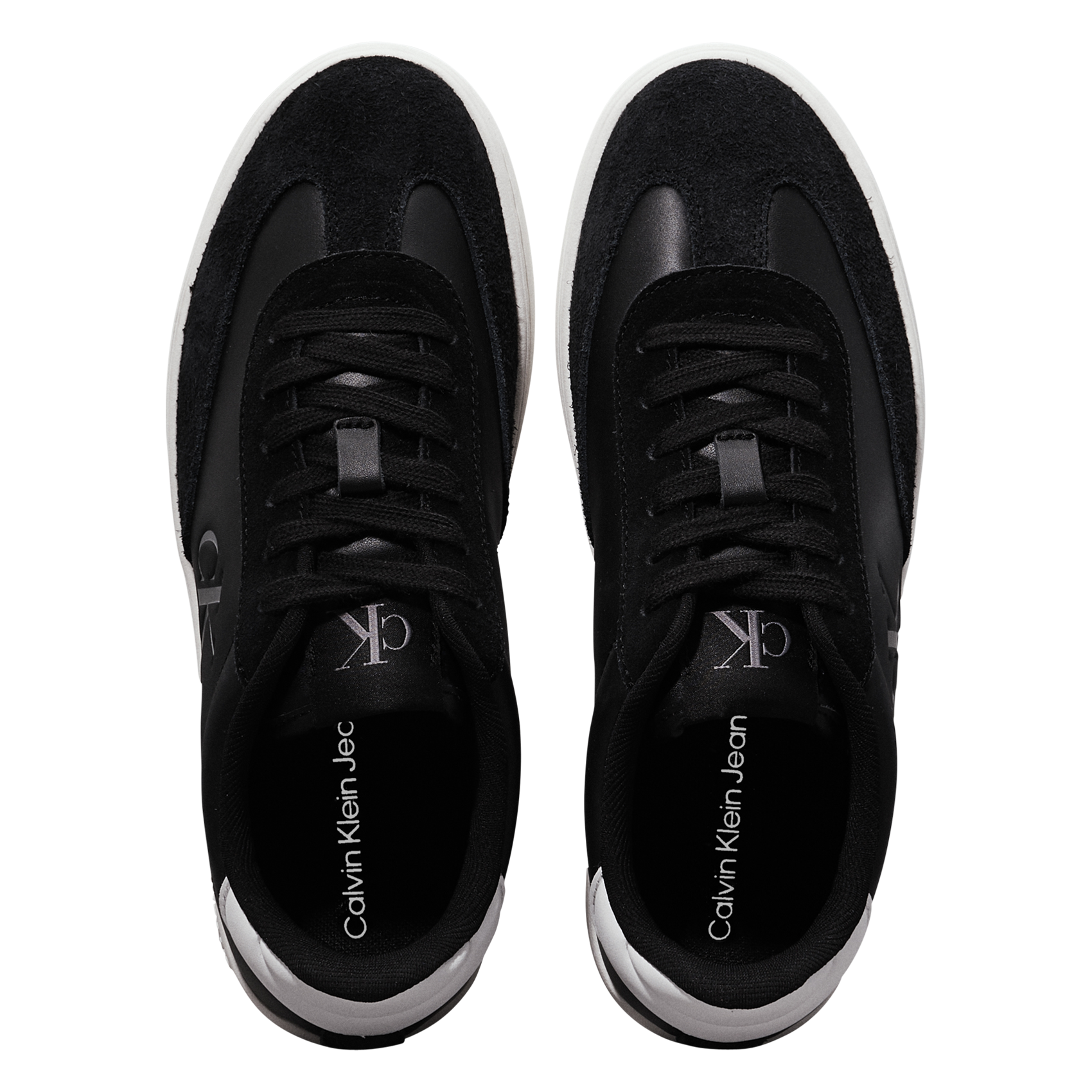 Baskets basses en cuir| Noir