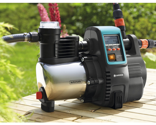 GARDENA 6000/6 LCD huishoudelijk watervoorzieningssysteem met weersbescherming