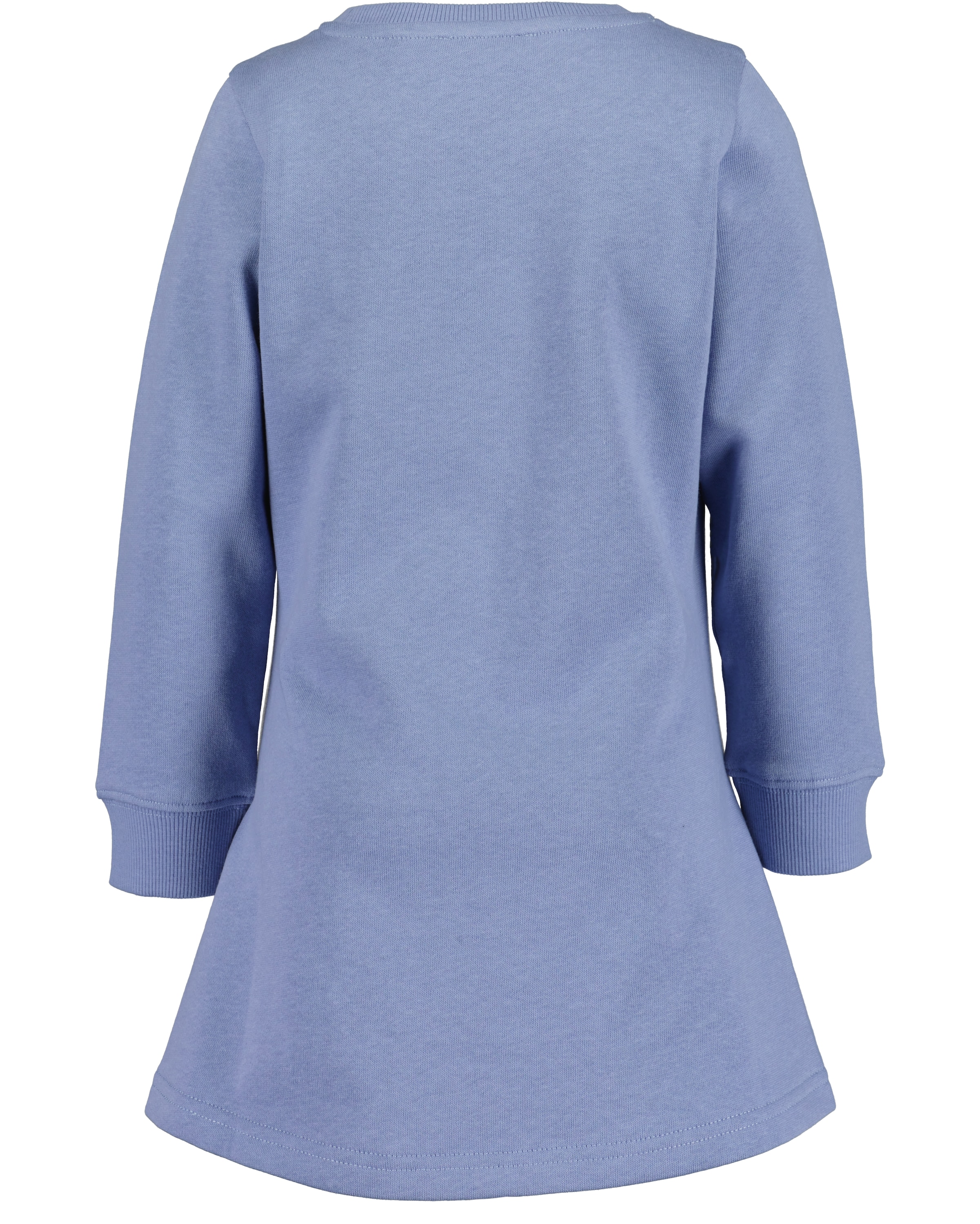 Blue Seven Sweatkleid mit hochwertigem Frontmotiv mit Tüll-Applikation