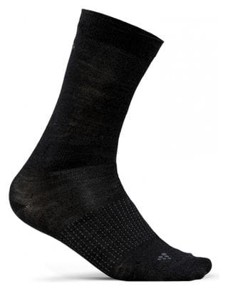 Chaussettes x2 Craft Core Wool Noir Unisex