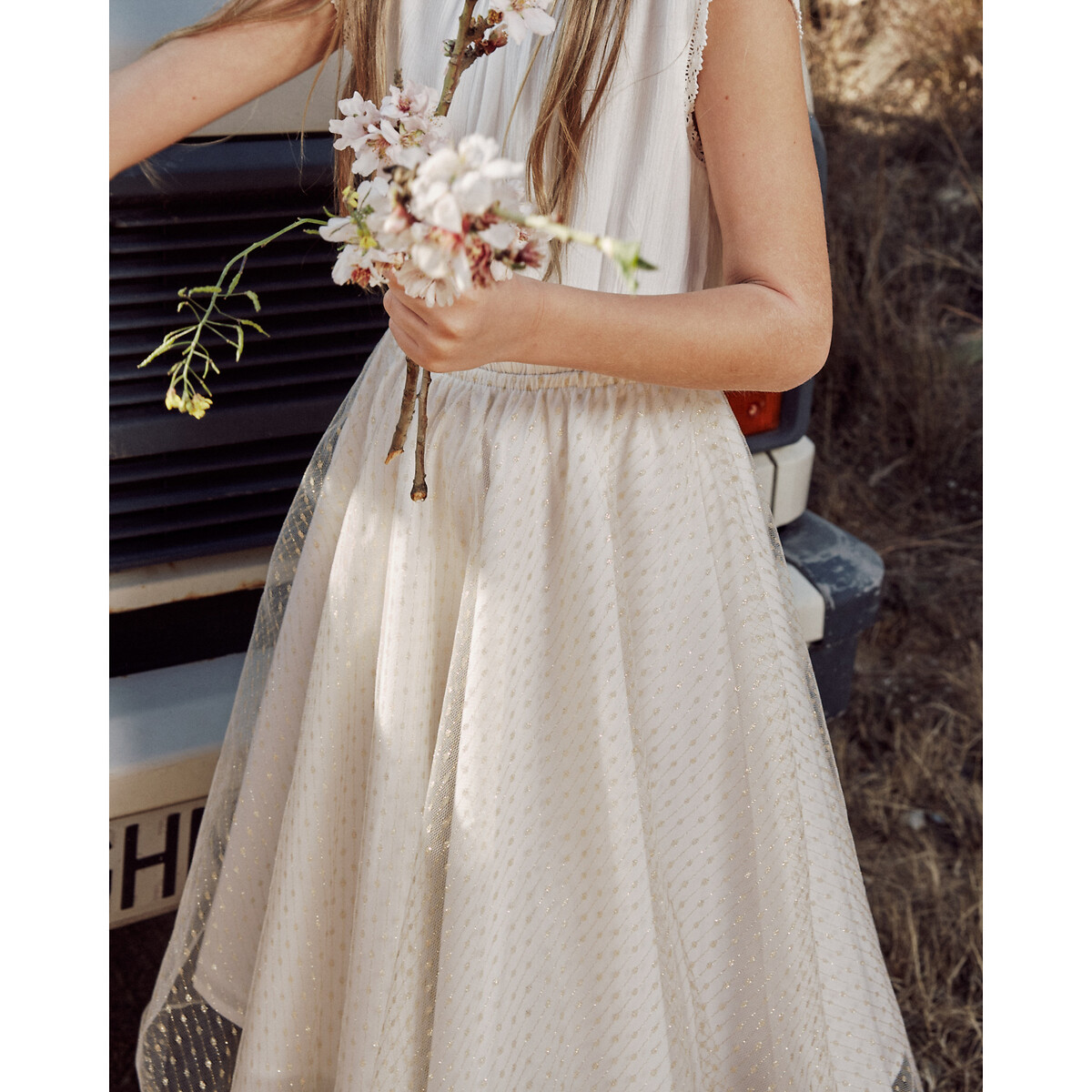 COLEÇÕES LA REDOUTE<br>Vestido de cerimônia sem mangas
