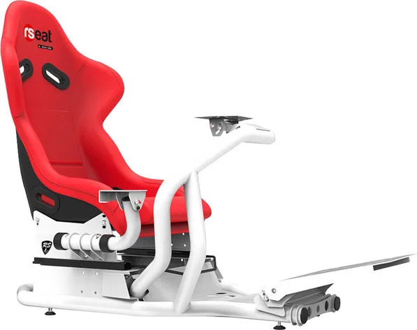 rSeat RS1 siège rouge structure blanc Accessoires home-cinéma