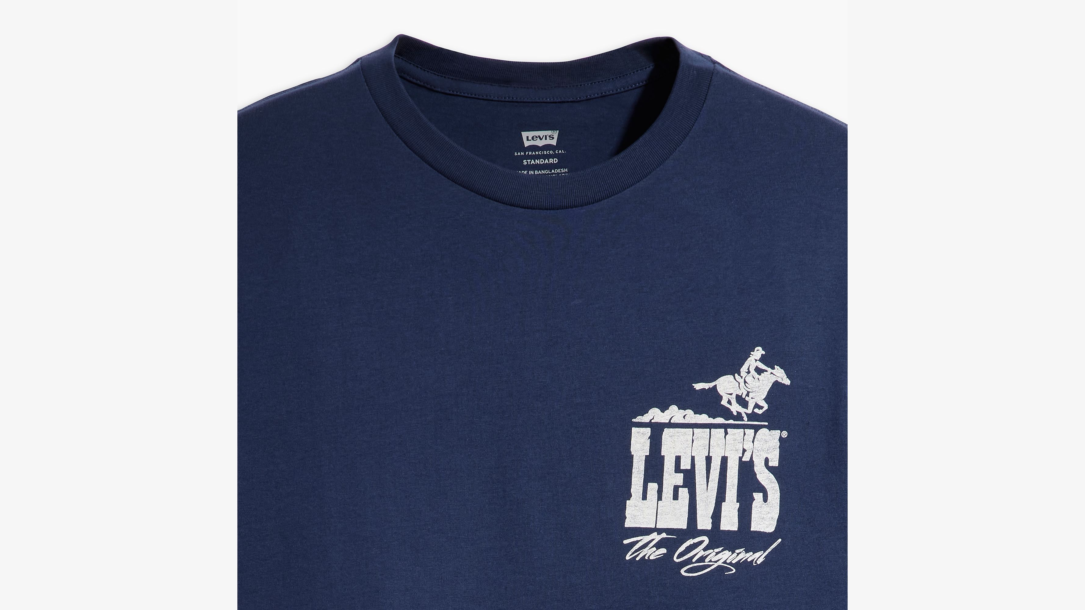 T-shirt graphique Classic - Western Logo  Naval Academy - Bleu