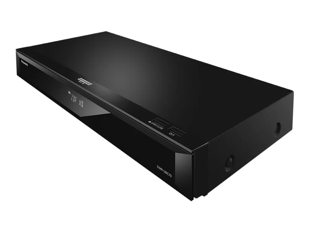 Panasonic DMR-UBC70 - 3D Blu-ray diskoptager med TV tuner og HDD - Eksklusiv - Ethernet, Wi-Fi