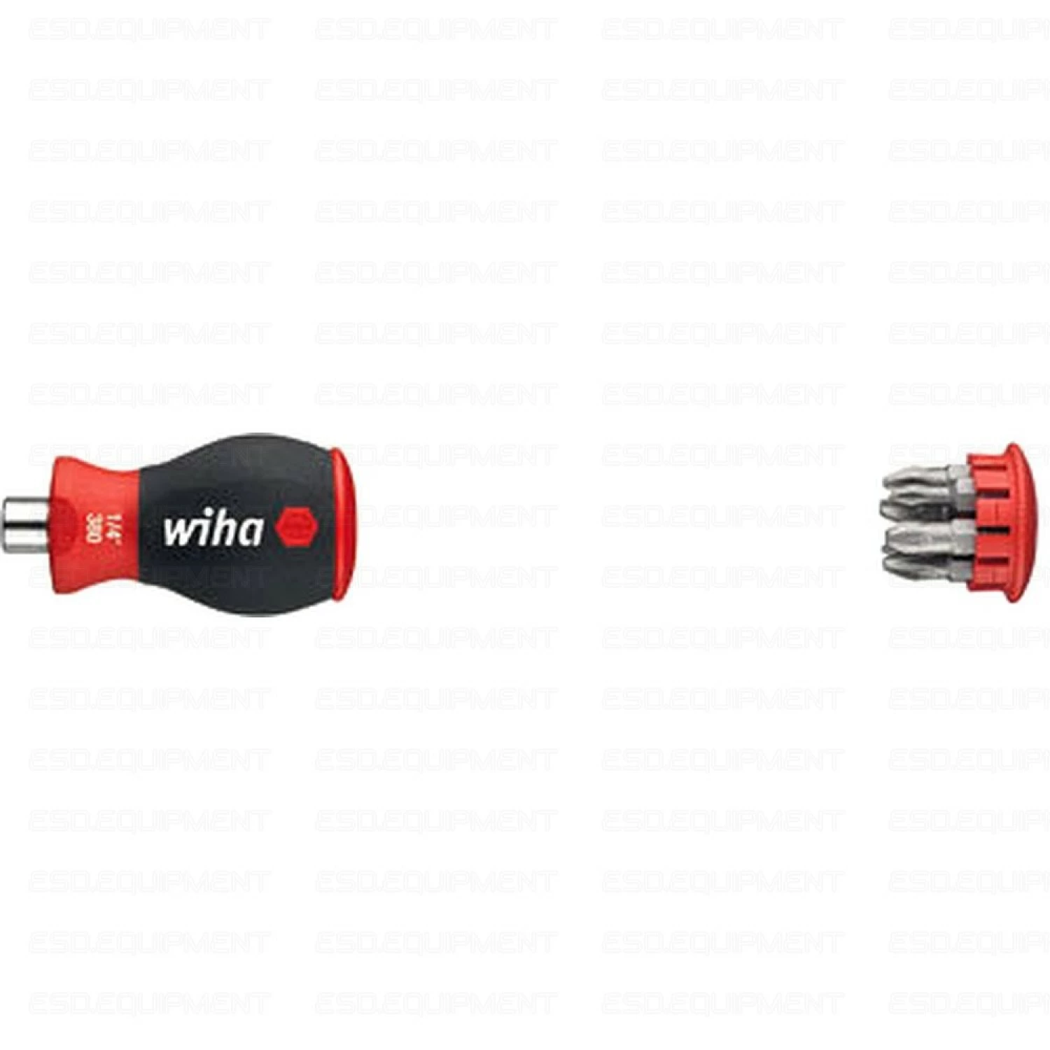 Wiha SB380102 Schroevendraaier met bitmagazijn magnetisch - PZ - PH