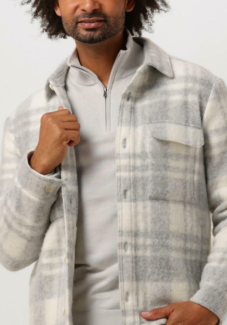 DRYKORN gebroken wit drykorn overshirt hezan