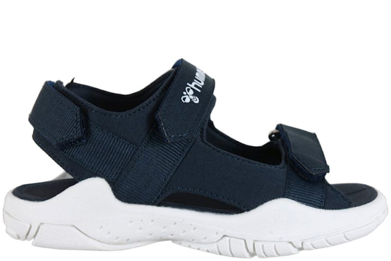 HUMMEL SANDAL TREKKING II JR I MØRKEBLÅT TEKSTIL