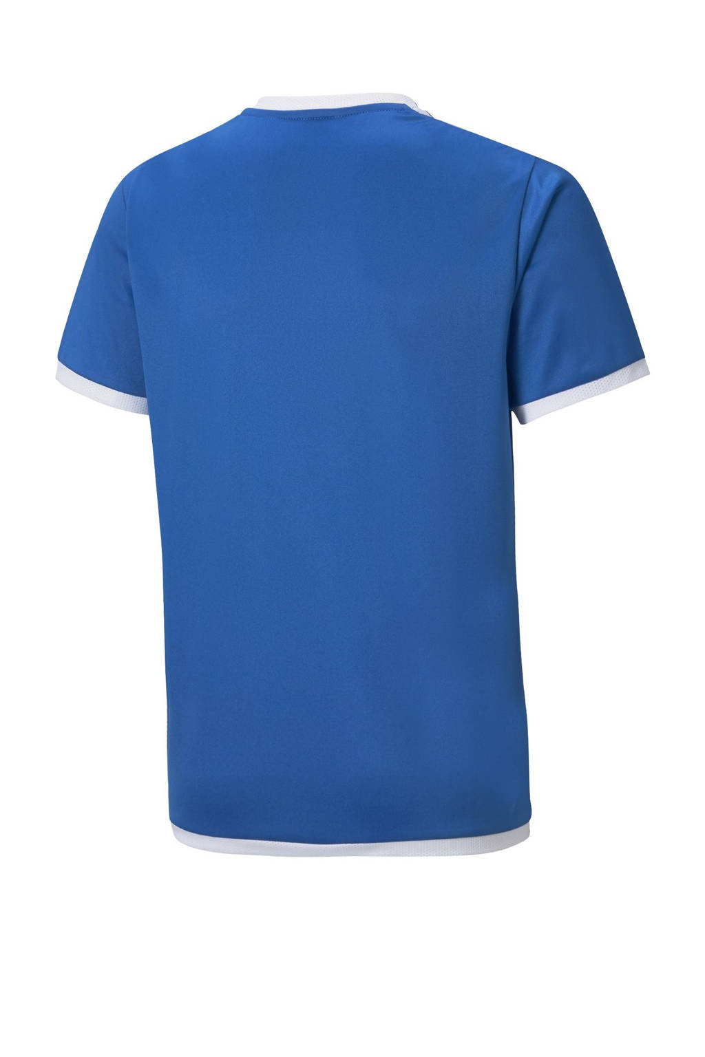 Puma junior voetbalshirt teamLIGA kobaltblauw/wit