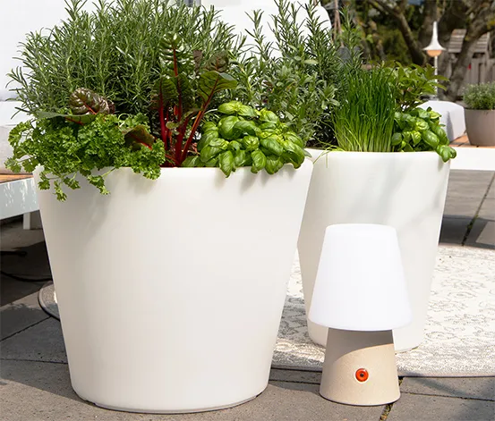 8 seasons design Solar-Topf