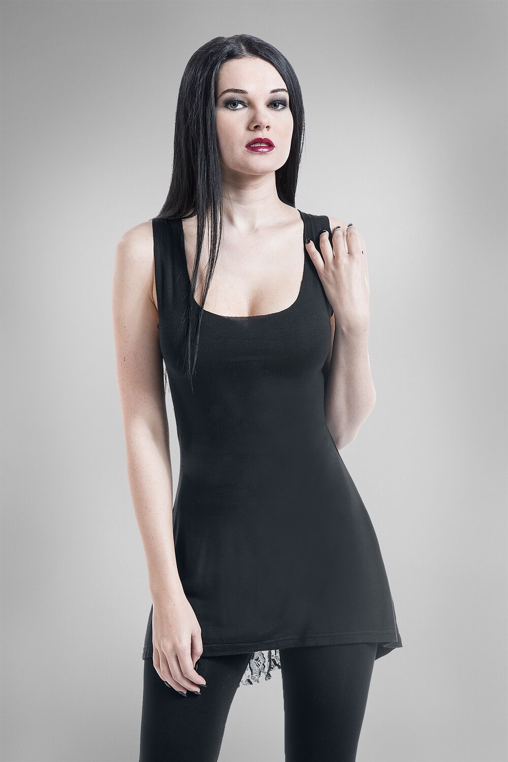 Dark Romantic | Gothicana by EMP Top