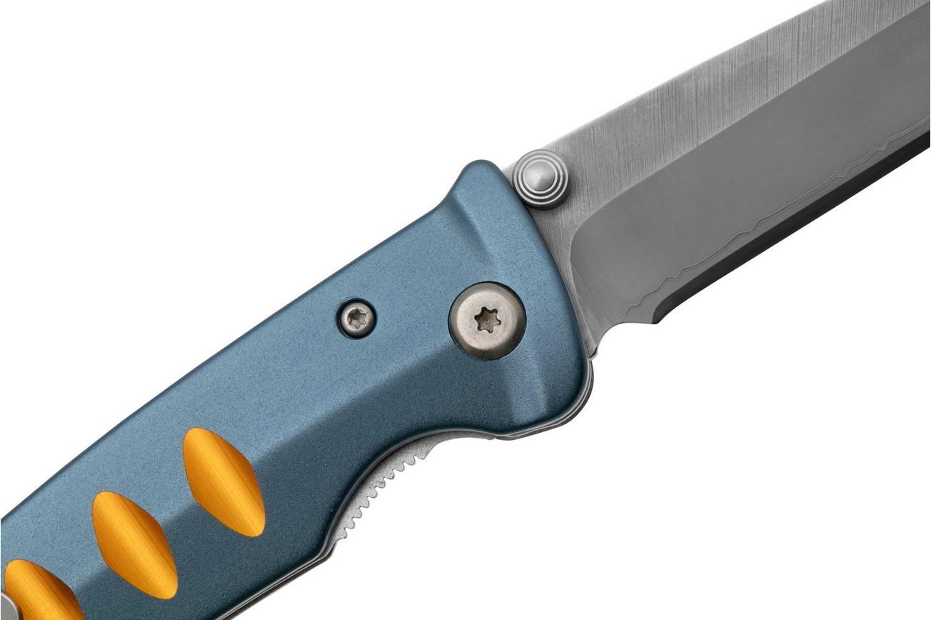 Mcusta MC-42C Katana, blauw/goud, herenmes
