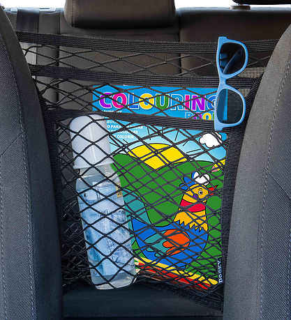 Dooky Organizer Til Bils?de - 28x28 cm - Sort