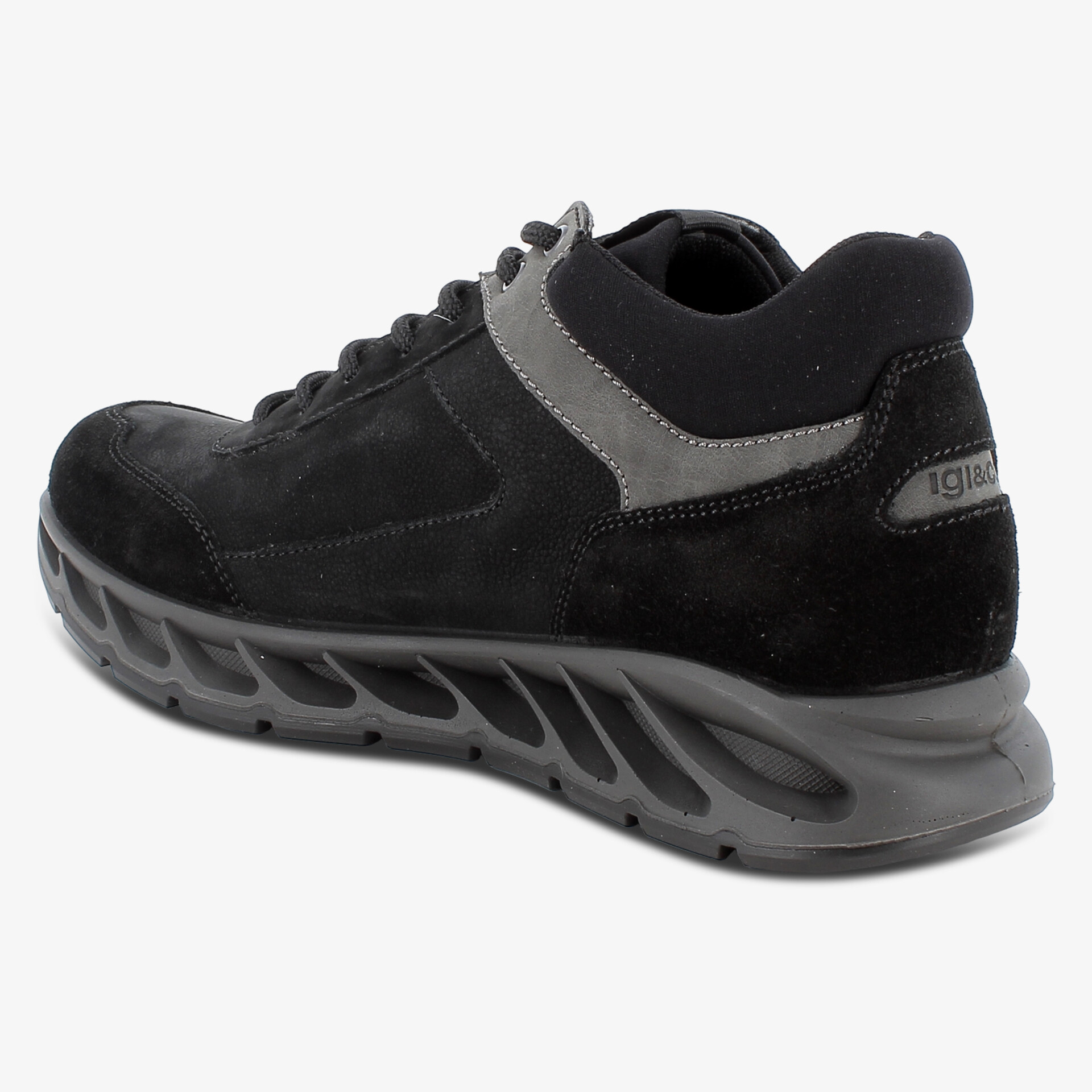 IGI & CO Herren Sneaker Low schwarz