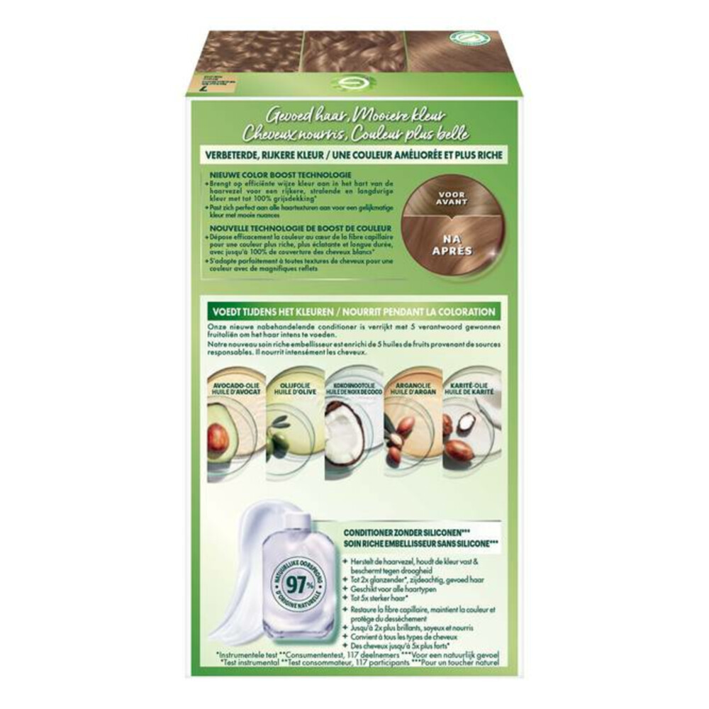 Garnier Nutrisse Ultra Crème Permanente Haarkleuring 7.0 Natuurlijk Blond