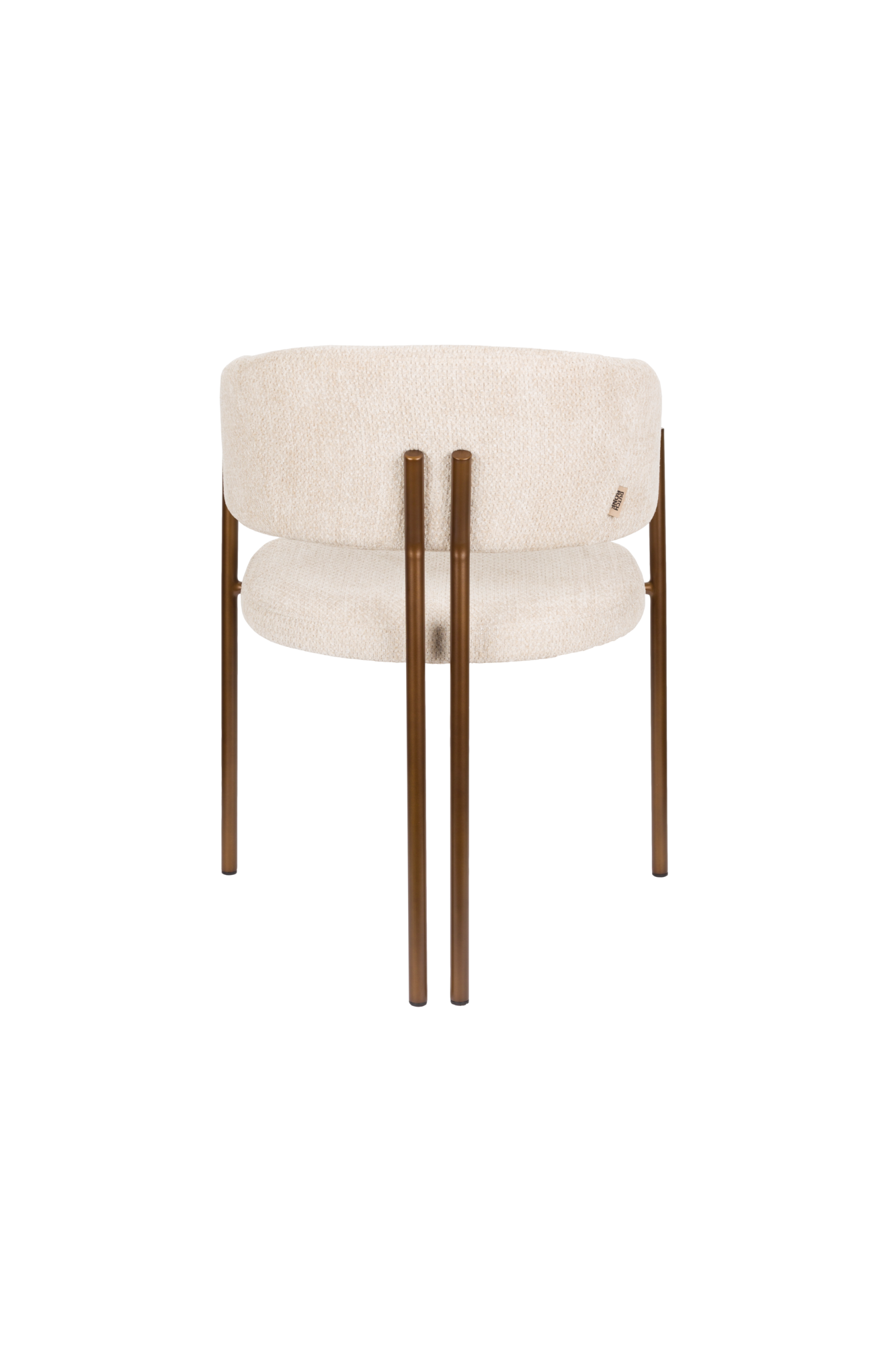 Eetkamerstoel Naida beige set van 2