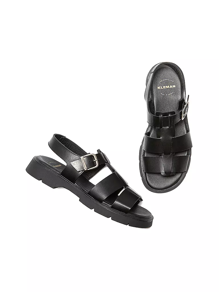 KLEMAN Sandalen BALLAST schwarz