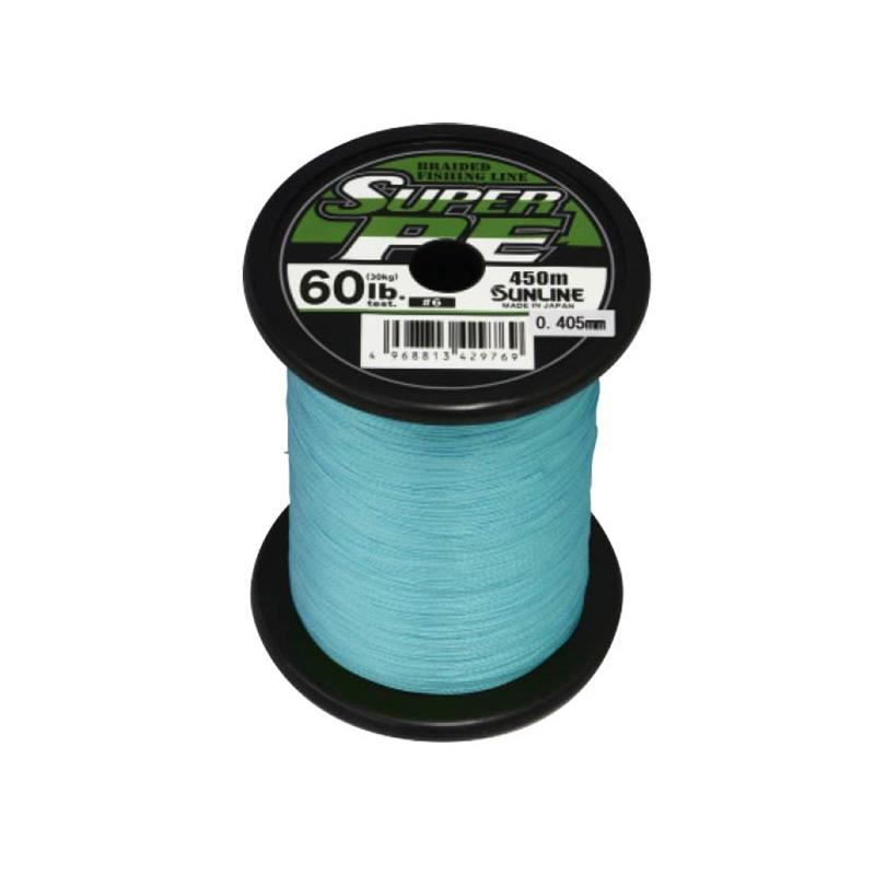 Tresse Sunline Super Pe Spécial Thon Bleu - 450M