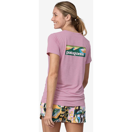Patagonia Cap Cool Daily Graphic Shirt Purple Women SU24