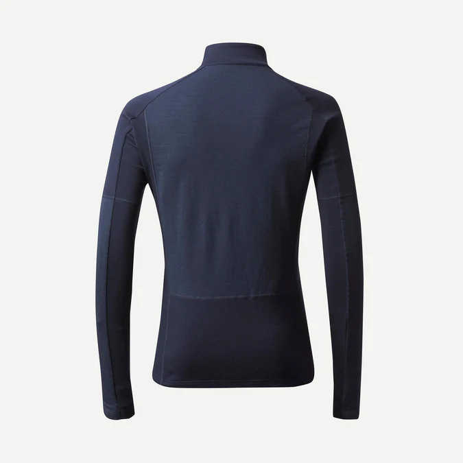 Decathlon Forclaz - Camisa de manga comprida Forclaz MT900 em lã merino para homem