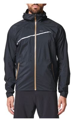 Veste trail imperméable Kiprun Rain 500 Noir