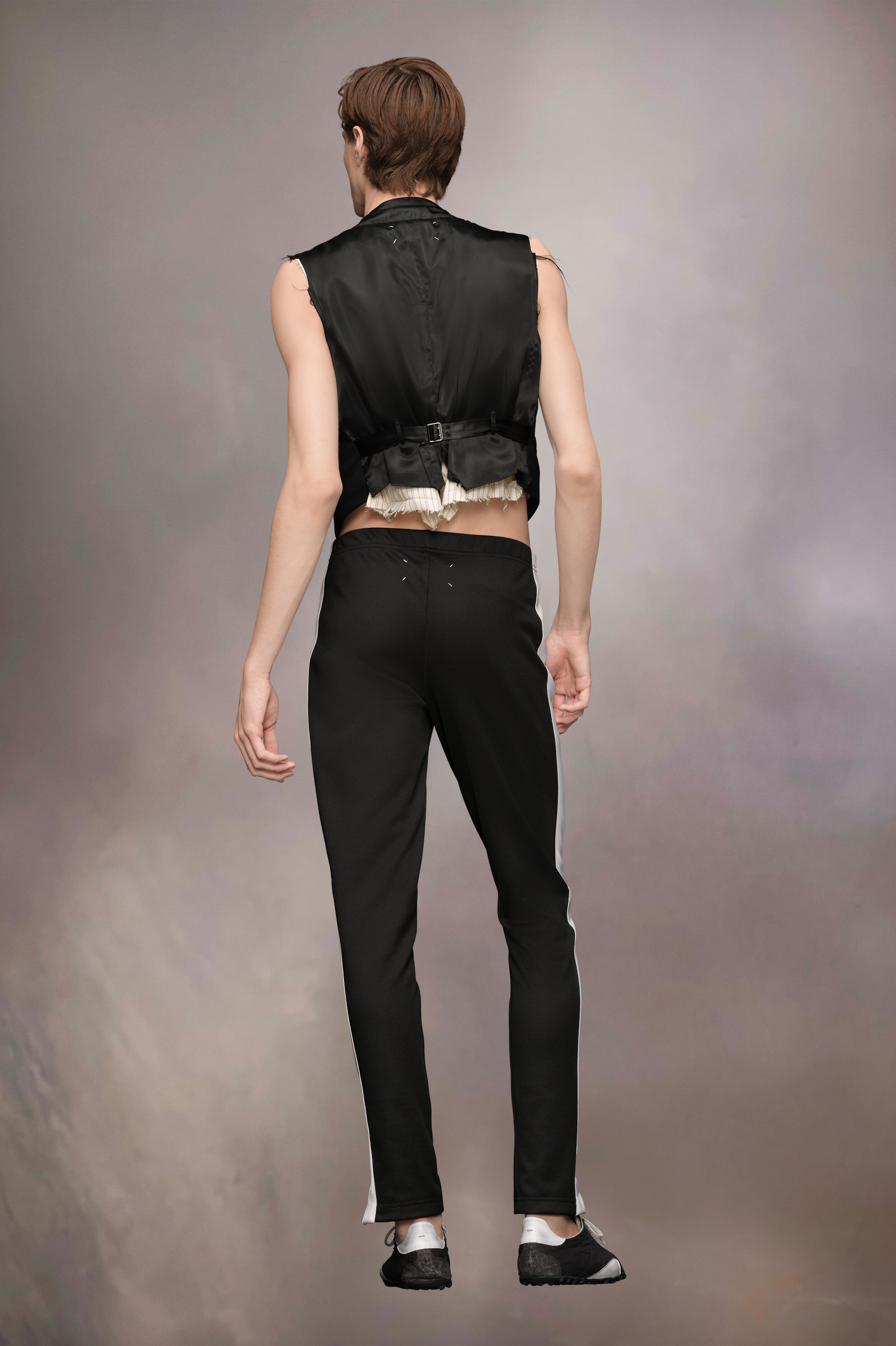 Gilet Anonymity of the lining Noir