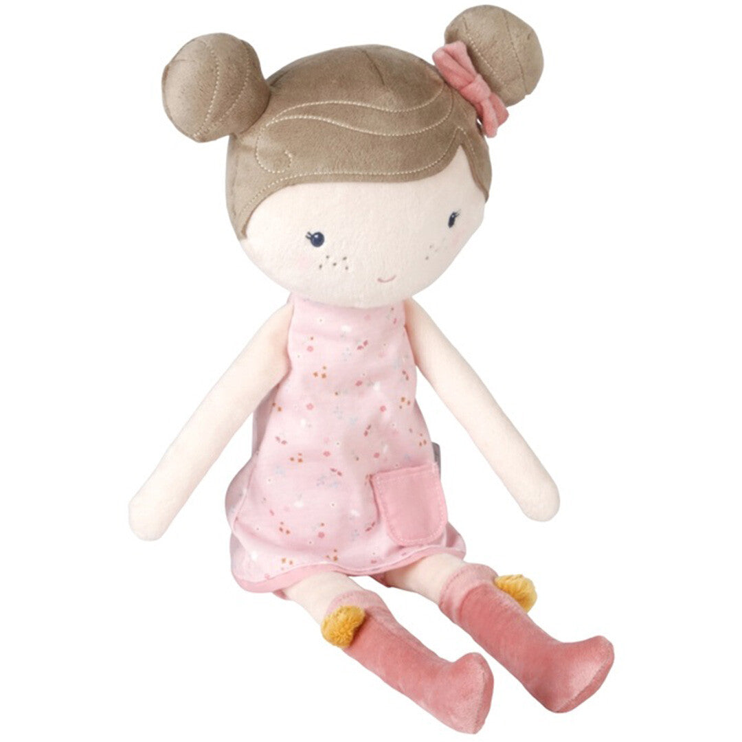 Little dutch lappenpop rosa - lichtroze - 50 cm