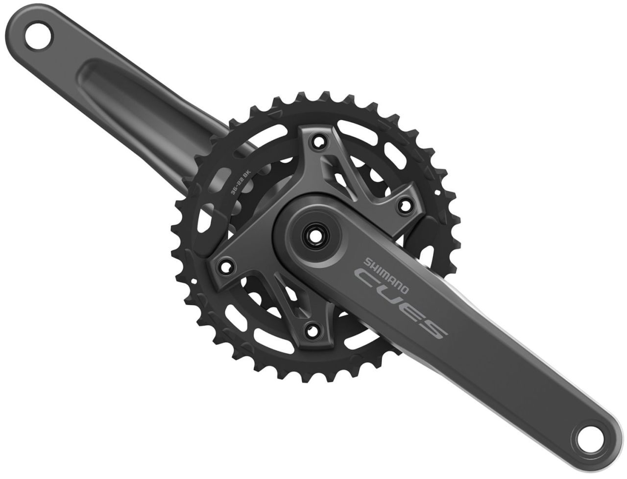 Shimano CUES FC-U6000 9/10/11-fach Boost Kurbel 36/22 kaufen | Bike-Discount