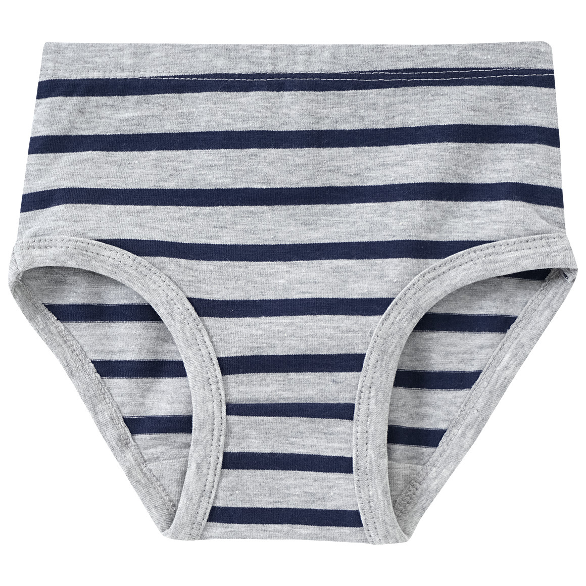 Famy 5 Baby Slips mit Bio-Baumwolle dunkelblau / hellgrau / weiss