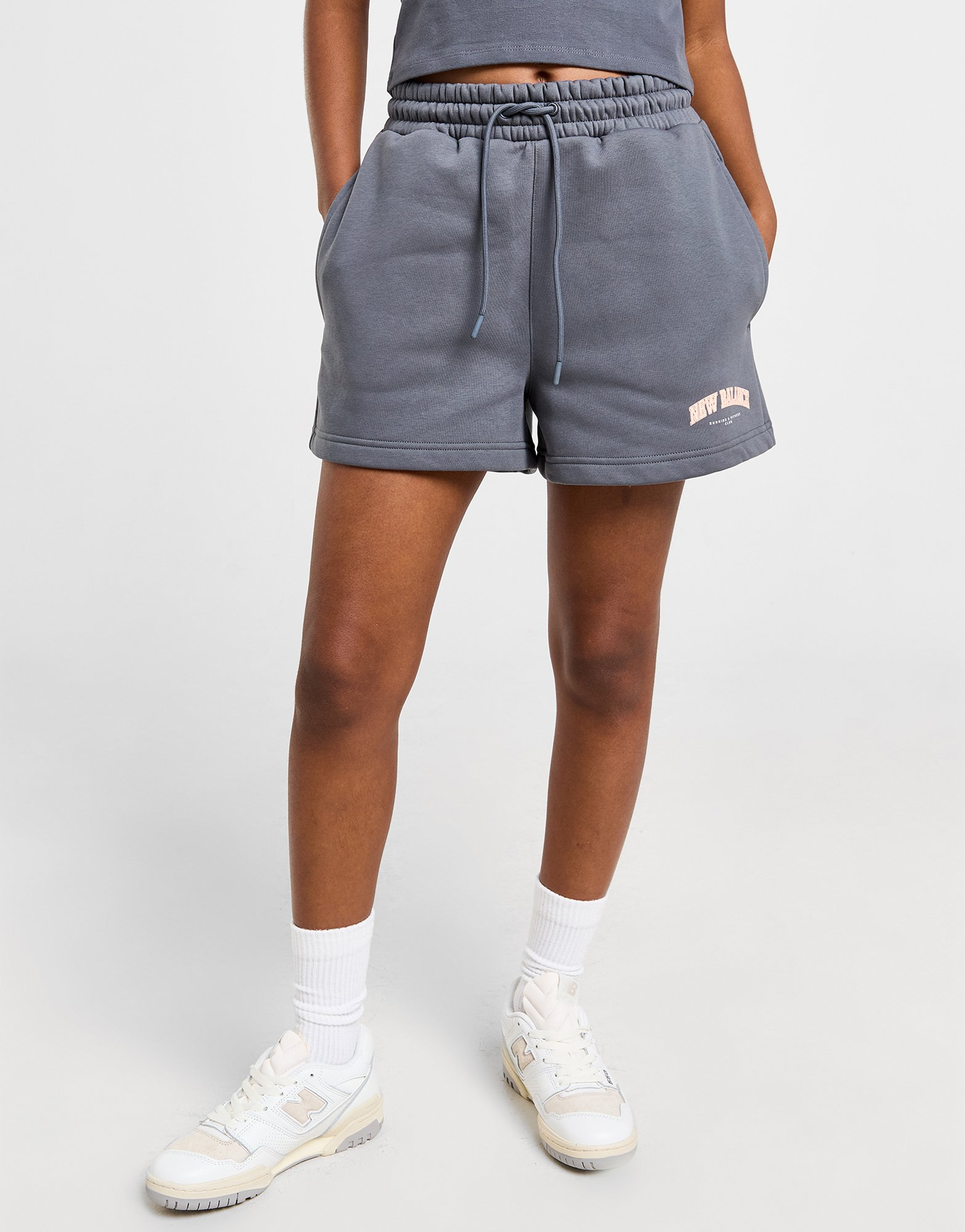 New Balance Short Logo Fleece Femme