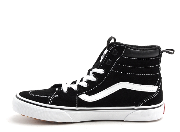 Vans boots bottine femme filmore hi suede yt noir