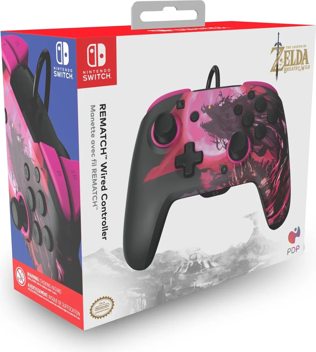PDP Rematch Zelda Ganon Manettes de jeu