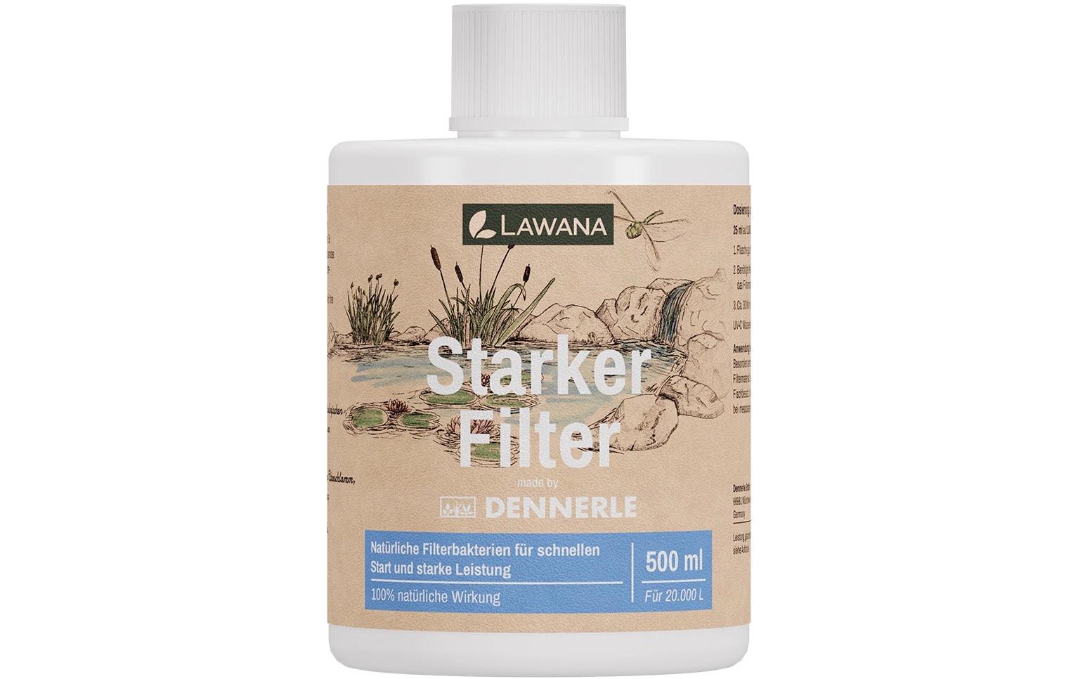 Wasseroptimierer Starker Filter 500 mlNatürliche Filterbakterien für schnellen Start und starke Leistung