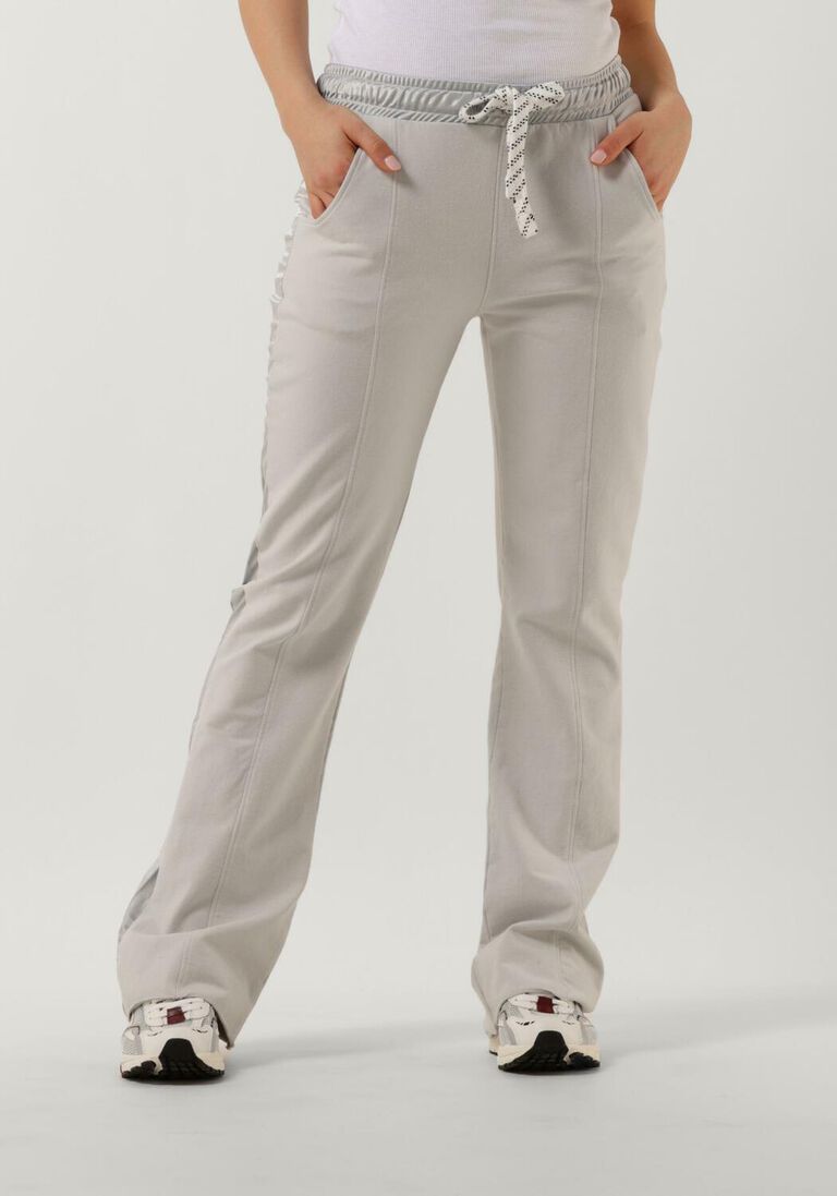 10DAYS grijze 10days flared broek flared jogger