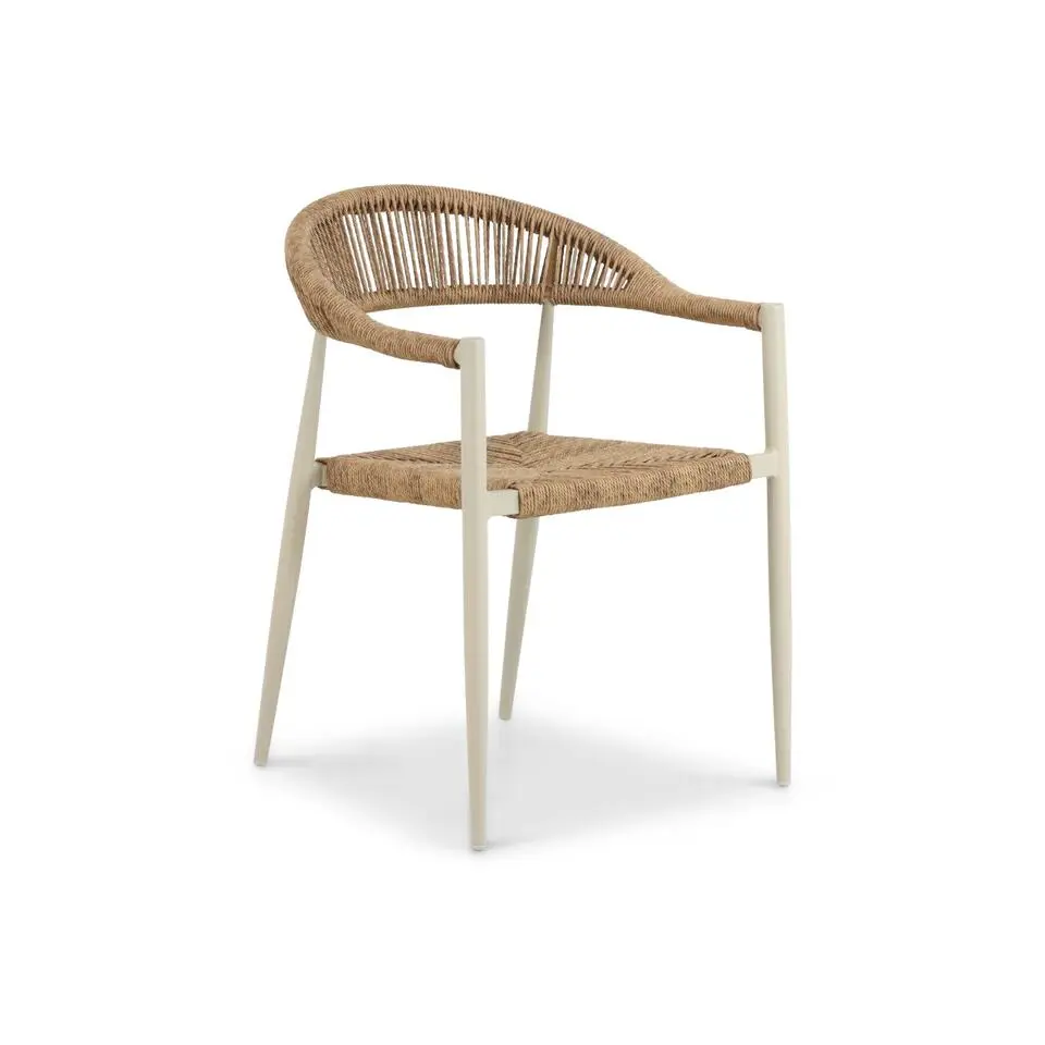 Tuinset 4 personen 160 cm Aluminium/rope Taupe Lifestyle Garden Furniture