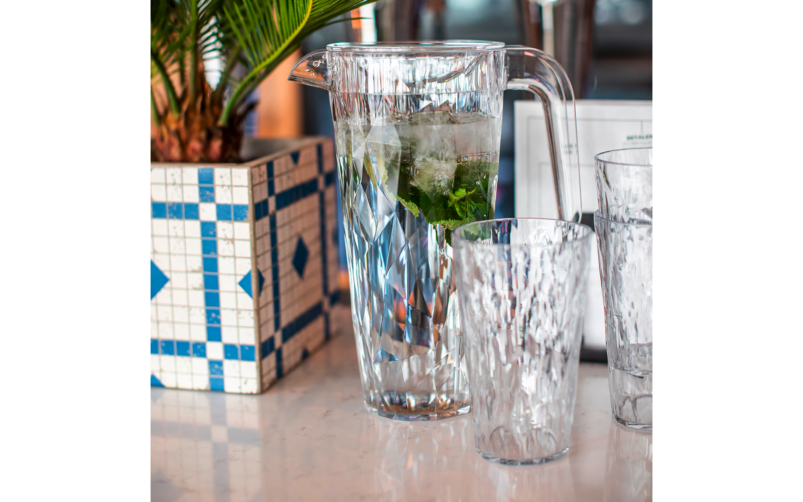 Koziol Superglas Kanne 1,5l CLUB PITCHER crystal clear