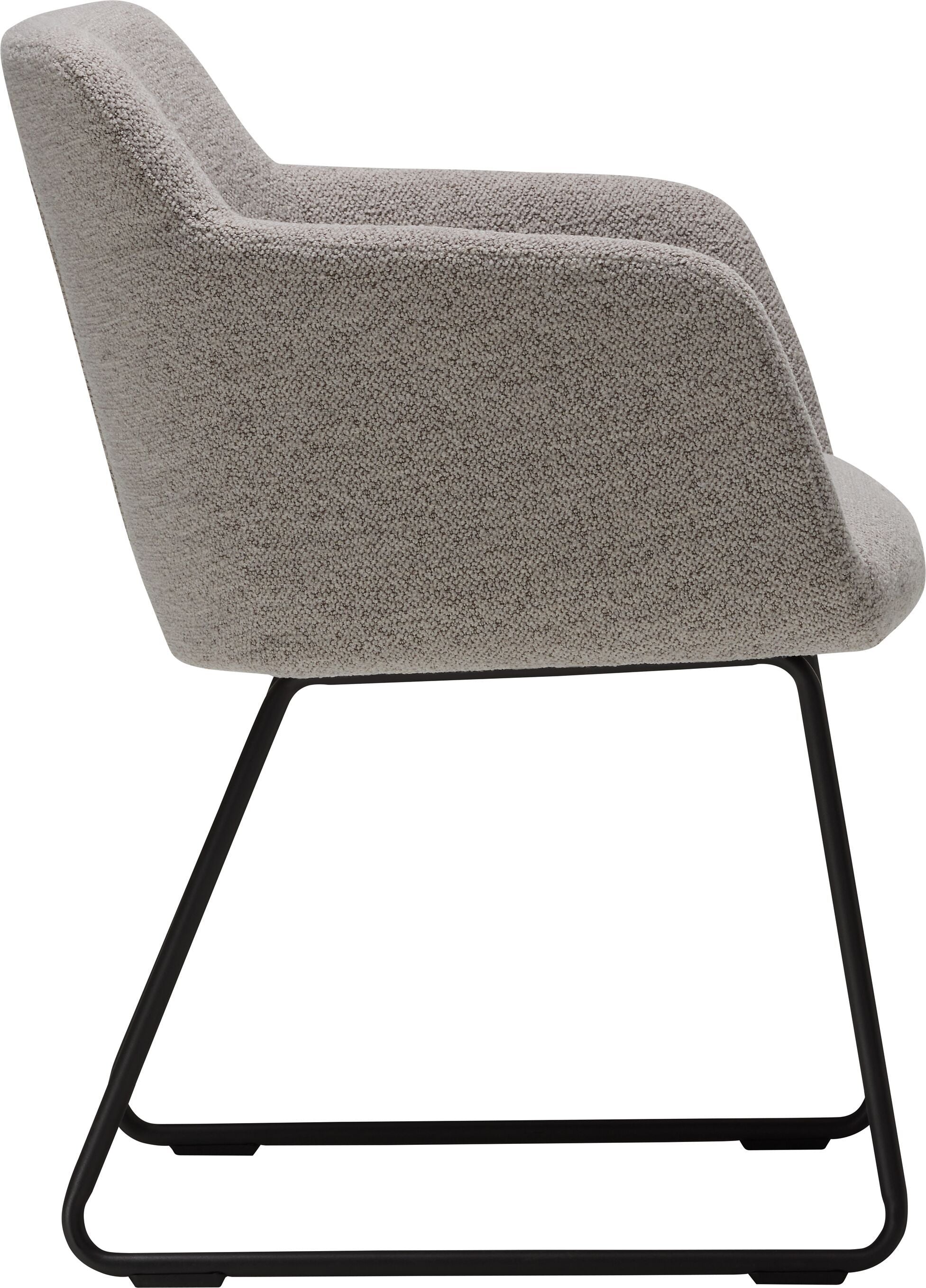 PECORA Stuhl - Taupe / B: 57.5 cm x T: 58.0 cm x H: 76.0 cm